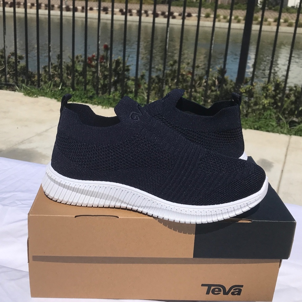 Blue shoes